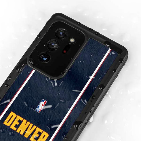 NBA Denver Nuggets Jersey Galaxy Note20 Ultra 5G Waterproof Case